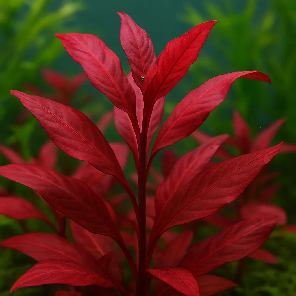 scarlet temple alternanthera reineckii